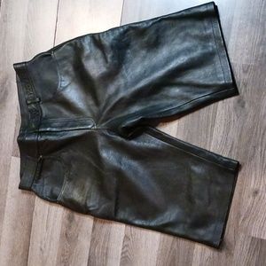 COPY - Real leather shorts